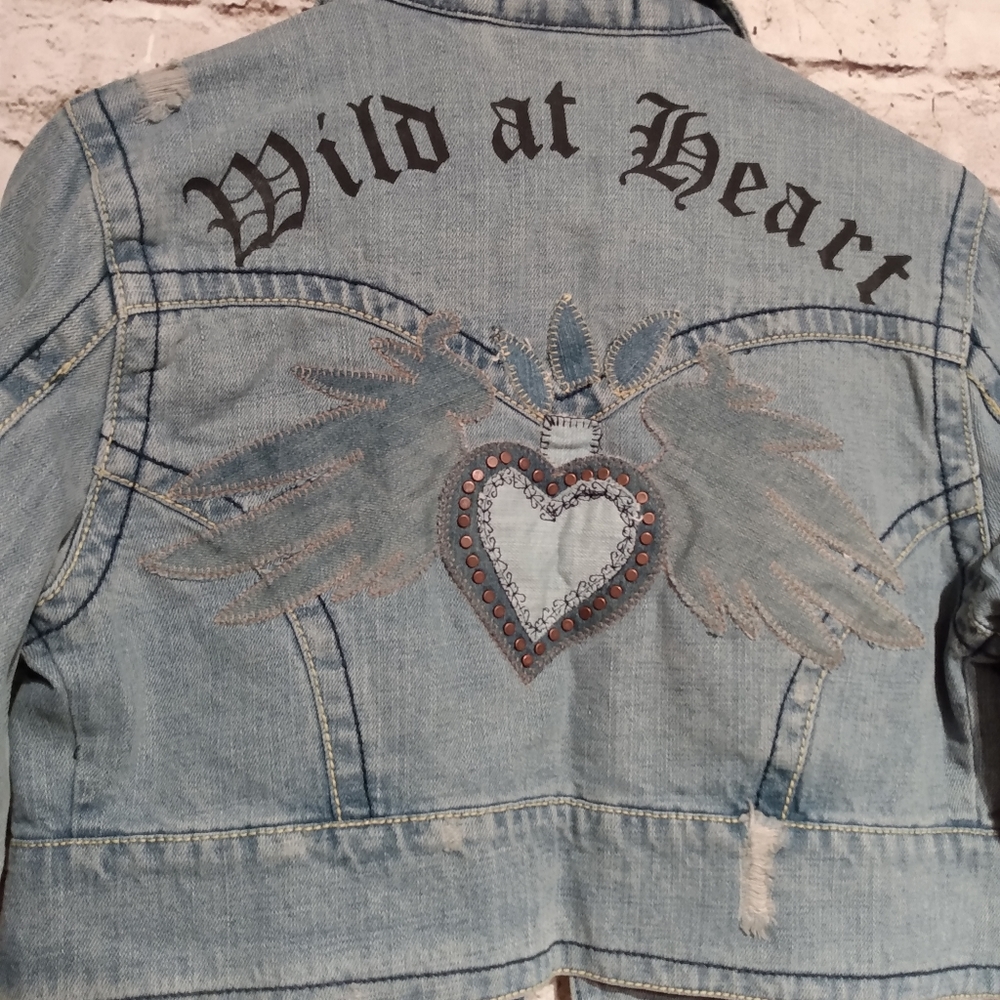 Cropped Denim Jacket - Picture 4 of 7